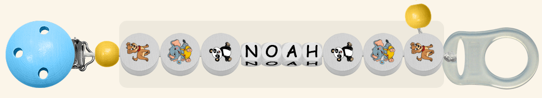 Schnullerkette Noah